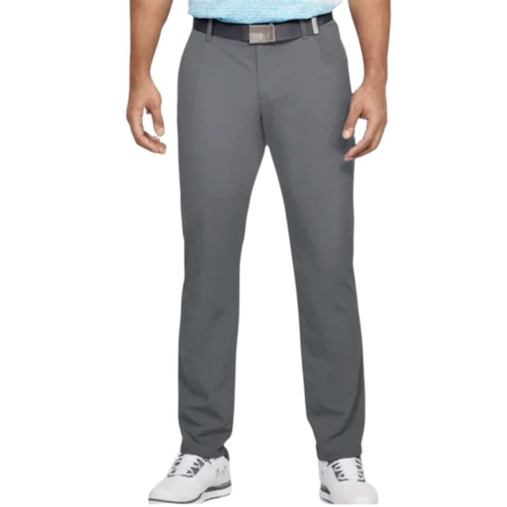 Under Armour Match Play Straight Leg Performance Golf Pants Gray 34x32